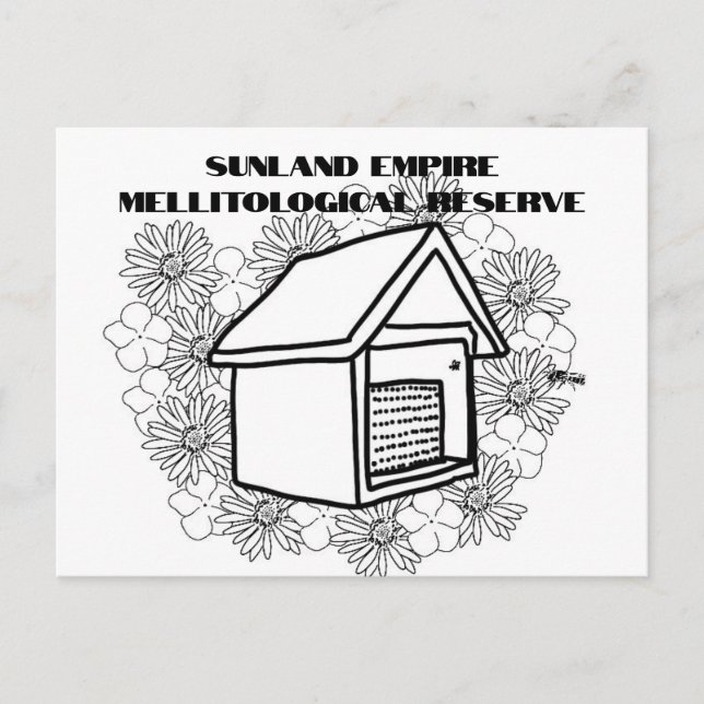 Carte postale de la réserve mellitologique de l'Em (Devant)