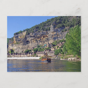 Carte postale de la rivière Dordogne France
