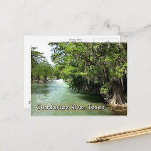 Carte postale de la rivière Guadalupe à Gruene, Te