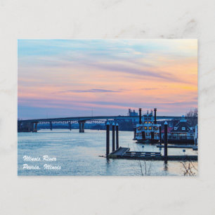 Carte postale de la rivière Illinois