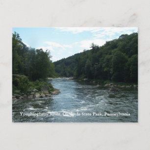 Carte postale de la rivière Youghiogheny