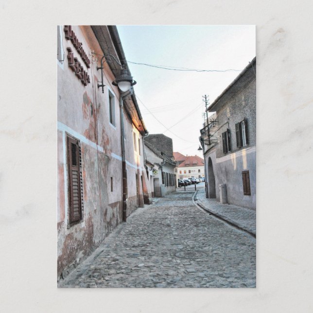 Carte postale de la rue Sibiu (Devant)