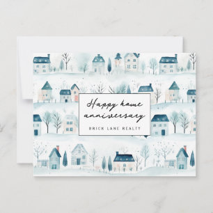 Carte postale de la Saint-Valentin pour une maison