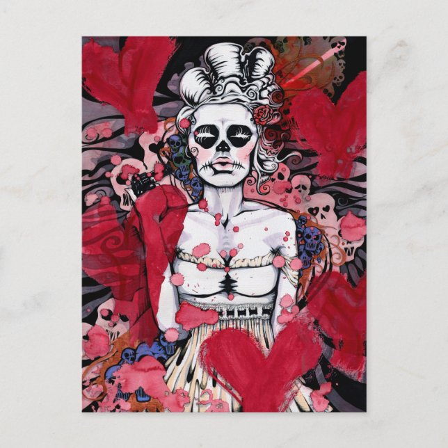 Carte postale de la série "Girl" (Devant)