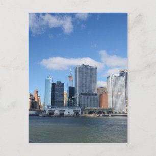 Carte postale de la skyline de Lower Manhattan