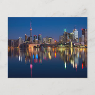 Carte postale de la skyline de Toronto, Ontario, C