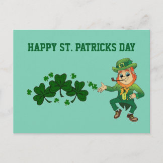 Carte postale de la St. Patricks Day