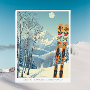 Carte postale de la station de ski Mont Tremblant