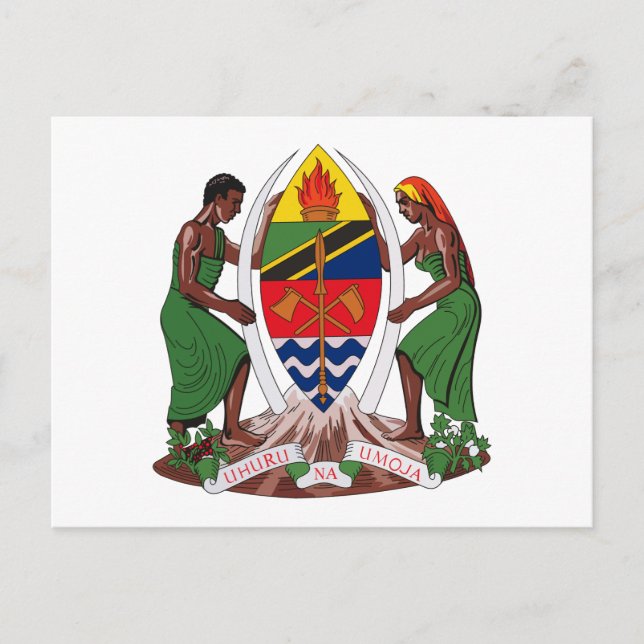 Carte postale de la Tanzanie (Devant)