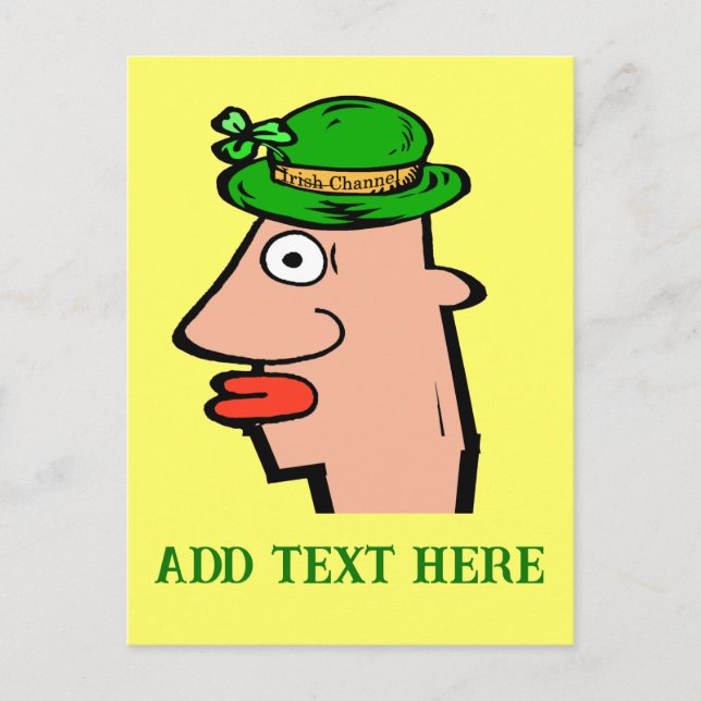 Carte postale de la tête de chaîne irlandaise (Devant)