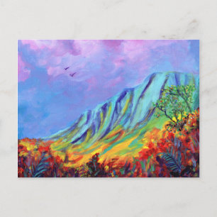 Carte postale de la vallée de Kalalau à Kauai