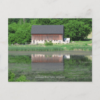 Carte postale de la vallée du Mississippi