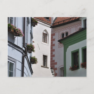 Carte postale de la vieille ville de Cesky Krumlov