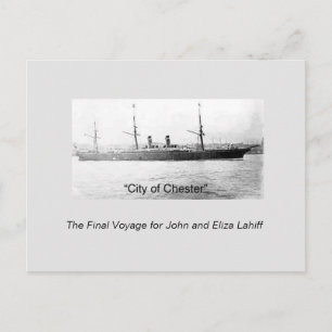 Carte postale de la ville de Chester