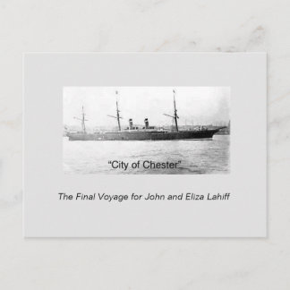 Carte postale de la ville de Chester