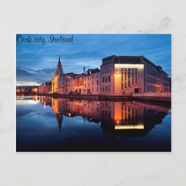 Carte postale de la ville de Cork (Devant)