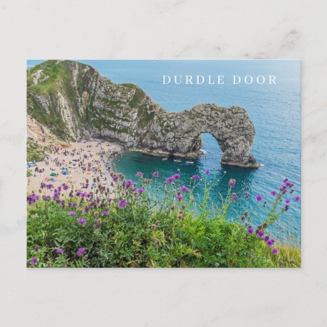 Carte postale de la vue de Durdle Door à Dorset (Devant)