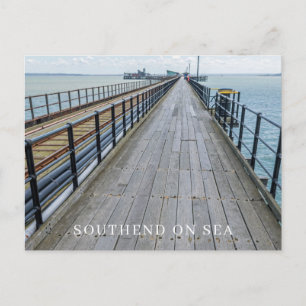 Carte postale de la vue de Southend Pier