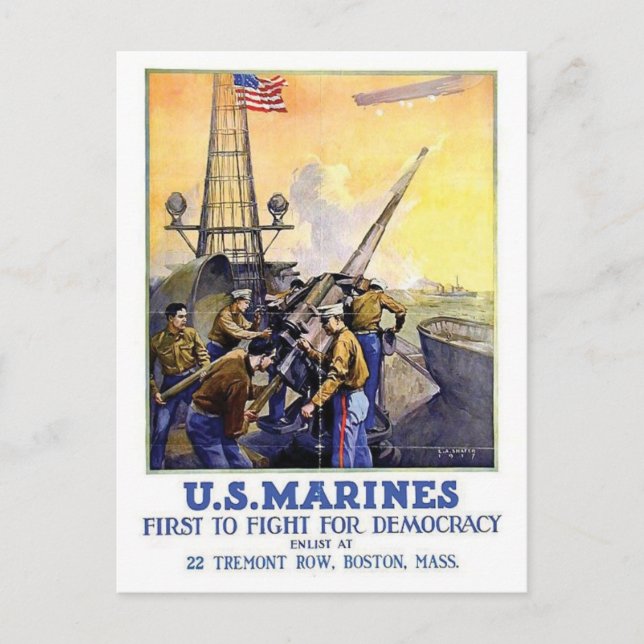 Carte postale de l'affiche publicitaire vintage (Devant)