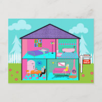Carte postale de l'agent immobilier Dream House
