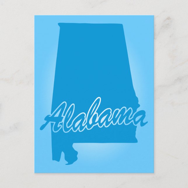 Carte postale de l'Alabama (Devant)