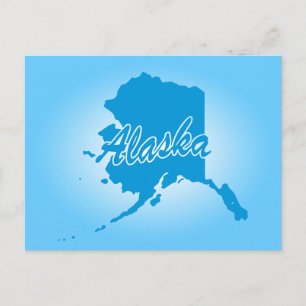 Carte postale de l'Alaska