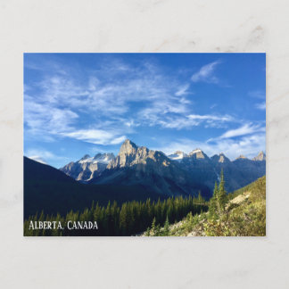 Carte postale de l'Alberta, Canada