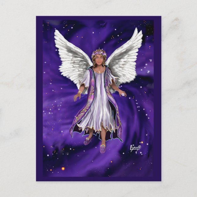 Carte postale de l'âme violette (Devant)