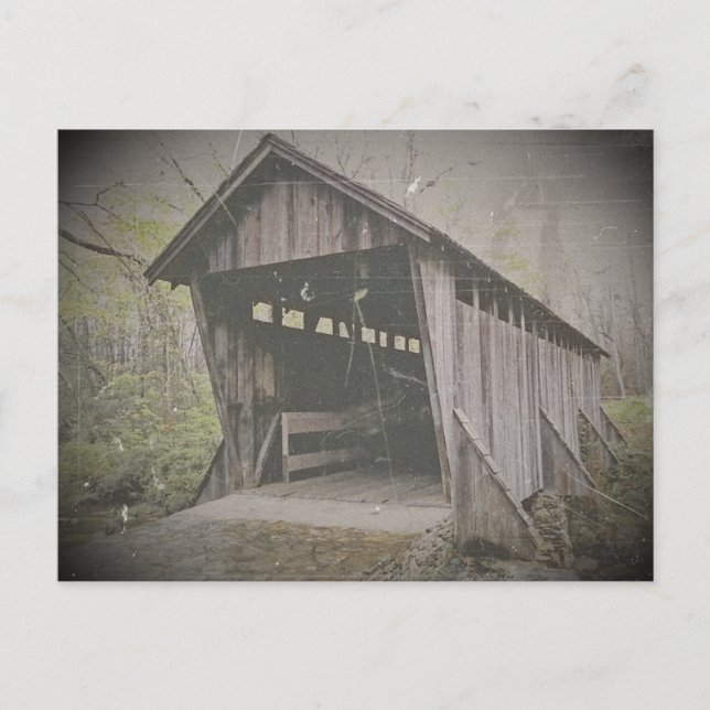 Carte postale de l'ancien pont NC (Devant)