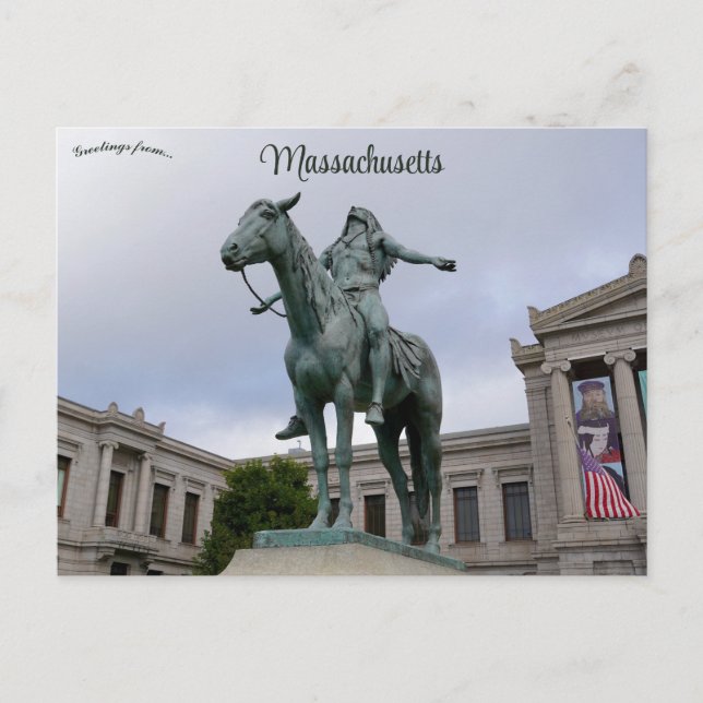 Carte postale de l'Appel de Boston au Grand Esprit (Devant)