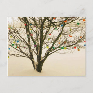 Carte postale de l'arbre de Pâques