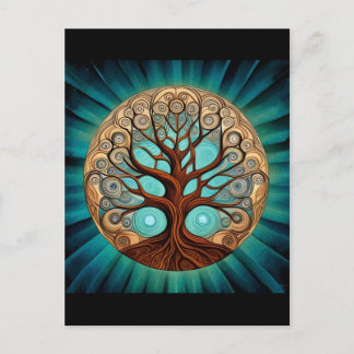 Carte postale de l'Arbre de Vie