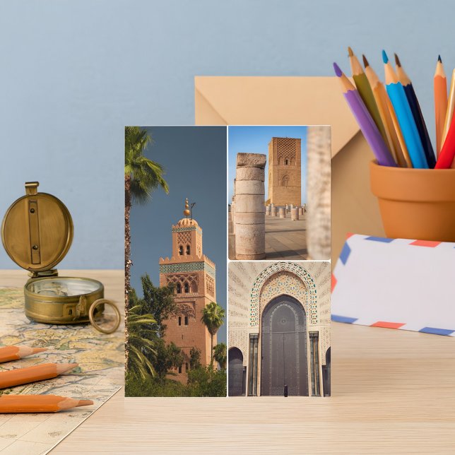 Carte postale de l'architecture marocaine de la mé (Créateur téléchargé)