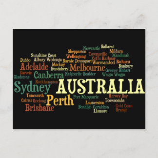 Carte postale de l'AUSTRALIE