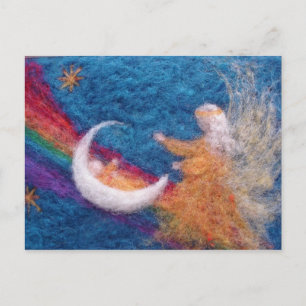Carte Postale De l'autre côté du pont arc-en-ciel