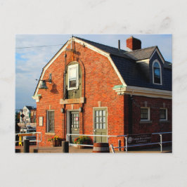 Carte postale de l'édifice Wharfinger de la ville 