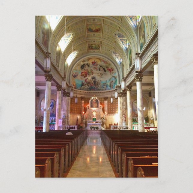 Carte postale de l'église Notre-Dame-de-Pompéi (Devant)