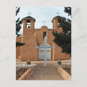 Carte postale de l'église San Francisco de Asis