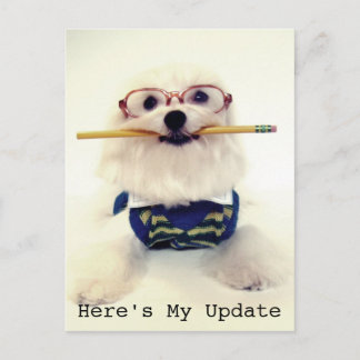 Carte Postale De l'élève au parent