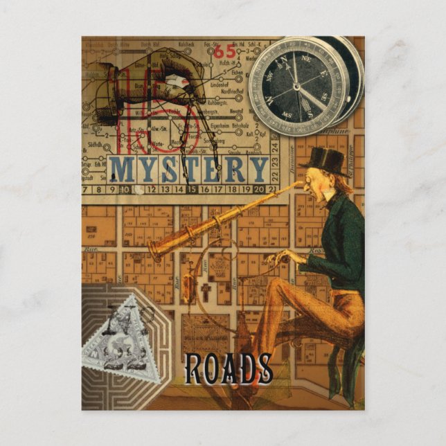Carte postale de Lenormand de routes (Devant)