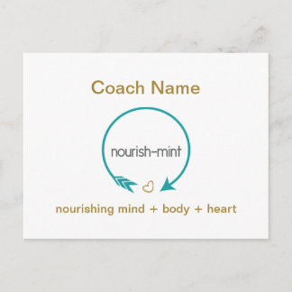 Carte postale de l'entraîneur