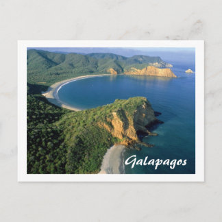 carte postale de l'Equateur Galapagos