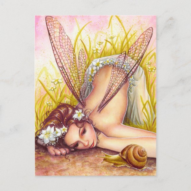 Carte postale de l'escargot (Devant)