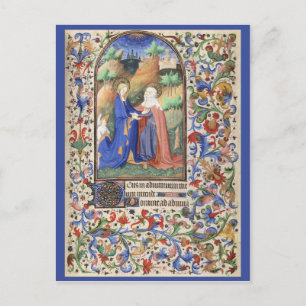 Carte Postale De Levis Book of Hours, Illustration 01