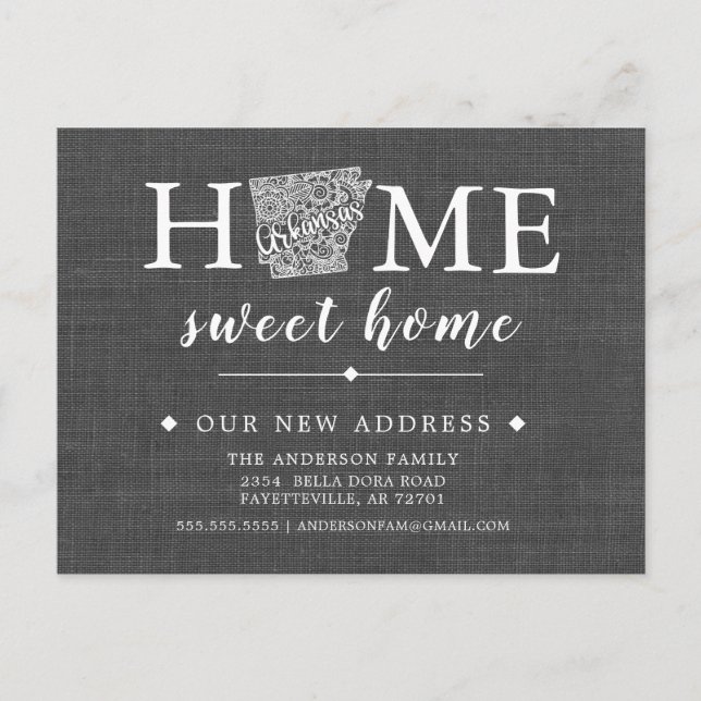 Carte postale de l'Faire-part de déménagement de l (Devant)