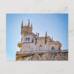 Carte postale de l'hirondelle le plus beau château