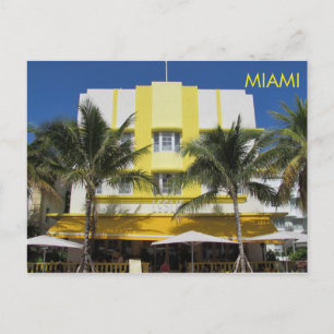 Carte postale de l'hôtel Miami Leslie