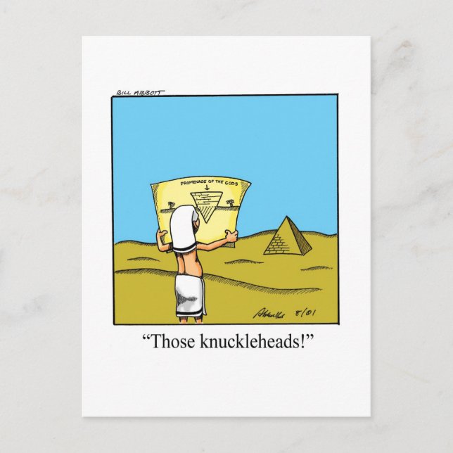 Carte postale de l'Humour d'ingénierie drôle (Devant)