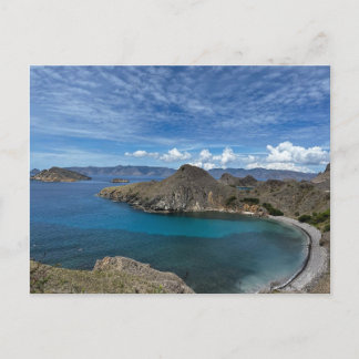 Carte postale de l'île de Komodo
