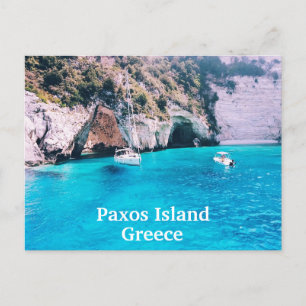 Carte postale de l'île de Paxos
